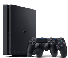 Sony Playstation 4 Slim 1Tb + Dualshock 4, Черный, 1 ТБ
